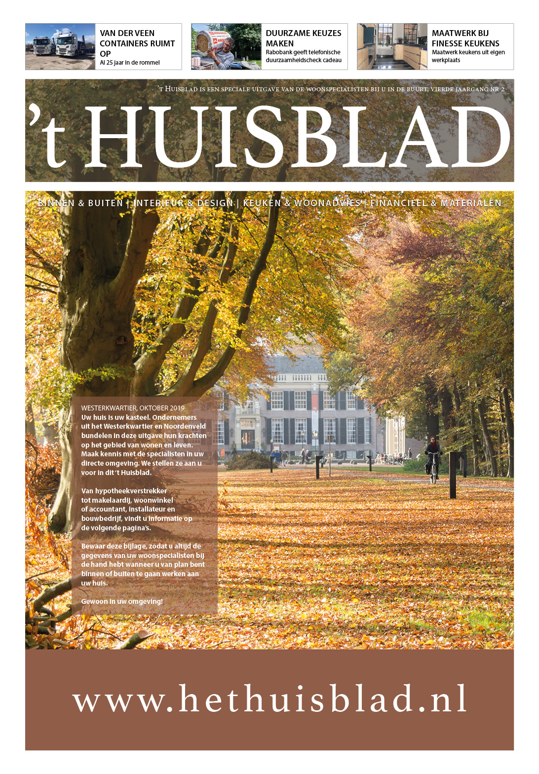 ’t Huisblad oktober 2019
